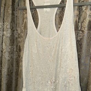 Abercrombie & Fitch Beaded Tank Top